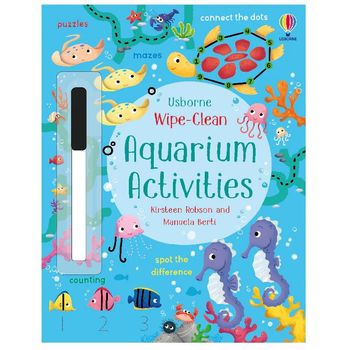 Usborne Wipe Clean Aquarium Activities