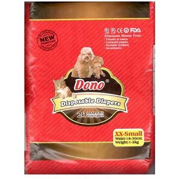 Dono Disposable Diapers for Female Dogs Small 2kg