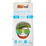 Ecomil Coconut Milk Nature Calcium Sugar 1l