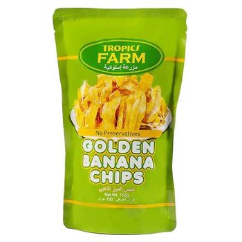 Tropics Farm Banana Chips 150g