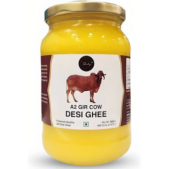 Shahji A2 Pure and Organic Gir Cow Ghee 500ml