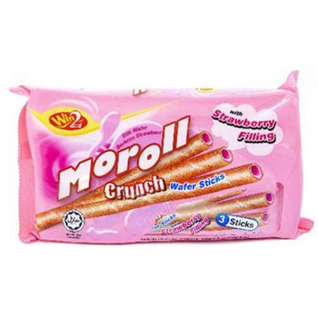 Win2 Strawberry Flavor Wafer Roll 90g