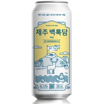 GS Retail Jeju Baengnokdam Ale 500ml