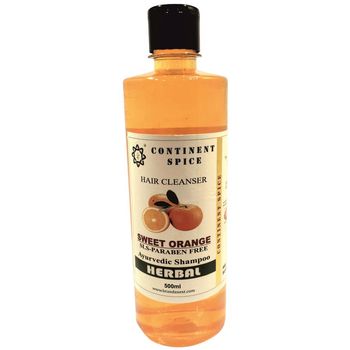 Continent Spice Khadi Herbal Shampoo Sweet Orange 500ml