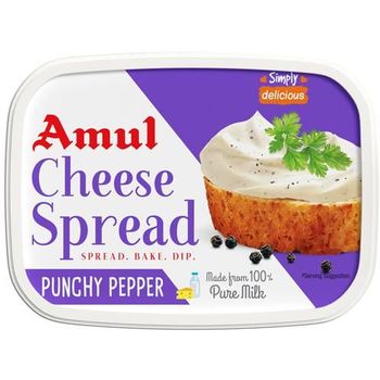 Amul Processed Cheese Spread Punchy Pepper 200g