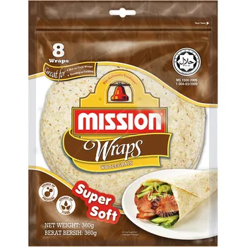 Mission Wraps Wholegrain 360g