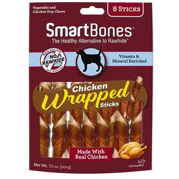 SmartBones Chicken Wrapped Sticks 8pc 200g