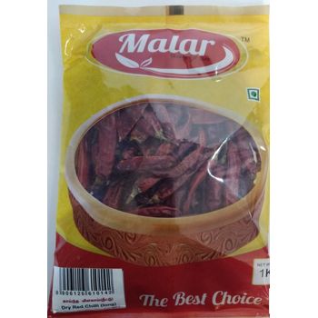 Malar Red Chilli Long 100g