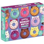 Mudpuppy Shaped Memory Match Game Cat Donuts
