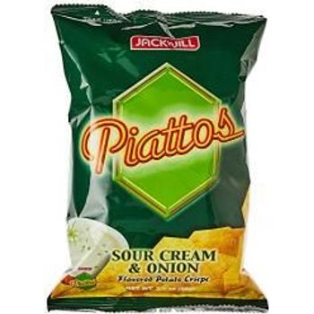 Jack 'n Jill Piattos Sour Cream & Onion 85g