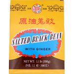 Furong Brand Salted Black Bean with Ginger 500g