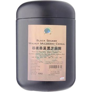 Green Earth Organic Black Sesame Walnut Mulberry Cereal 500g
