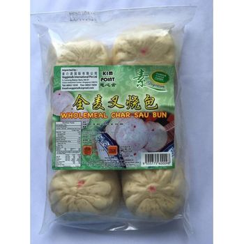 Kim Point Wholemeal Char Sau Bun 6pcs