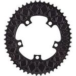 absoluteBLACK Chainring Oval 110/5BCD 2x 50T Black