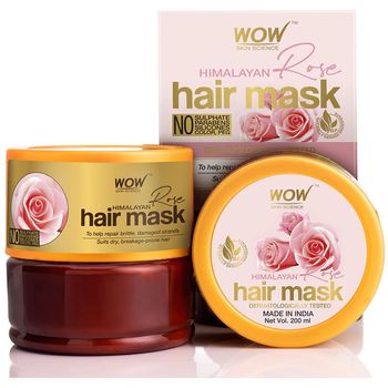 Wow Skin Science Indian Rose Hair Mask 200ml