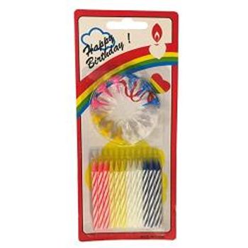 Happy Birthday Candles Set 12 pcs