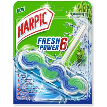 Harpic Rim Block Power 6 Forest Dew 60g