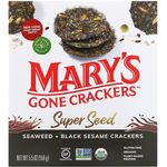 Mary's Gone Crackers Seaweed And Sesame Crackers 155g