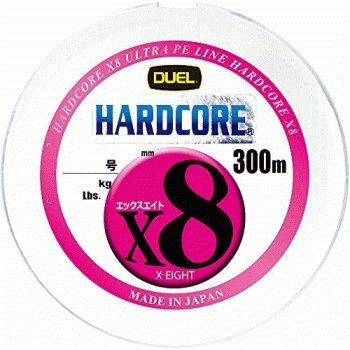 Duel Hardcore X8 5cbl 300m 20 35lb