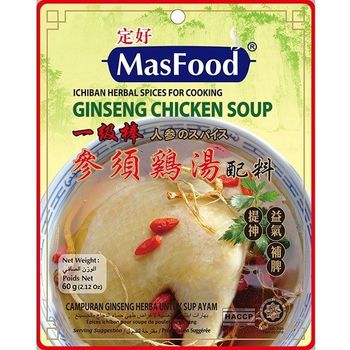 MasFood Ginseng Chicken Soup 60g