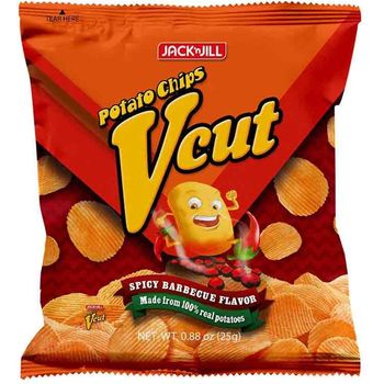 Vcut Potato Chips Barbeque Flavor 25g