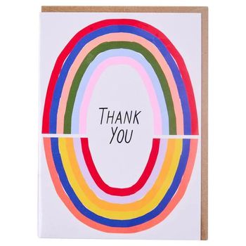 Ohh Deer Thank You Double Rainbow