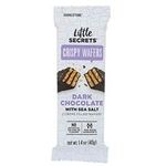 Little Secrets Dark Chocolate With Sea Salt Crispy Wafers 40g