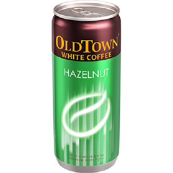 Old Town White Coffee Hazelnut RTD Canned Drink 240ml