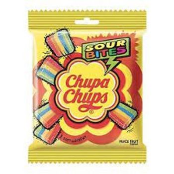 Chupa Chups Sour Bites Soft And Chewy Toffee 56g