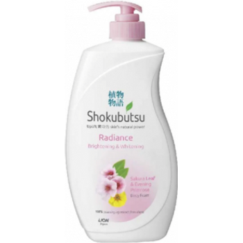 Shokubutsu Radiance Body Foam Sakura Primrose 900ml