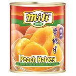 Mili Peach Halves 825g