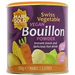 Marigold Swiss Vegetable Vegan Bouillon Powder Reduced Salt 53-ounce Units pack Of 6