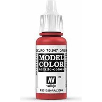 Vallejo Acrylic Paint Vermillion