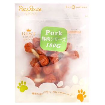 Petz Route Dog Treats Pork Dumbell 180g
