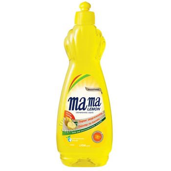 Mama Lemon Gold Dishwashing Liquid Natural Lemon 750ml