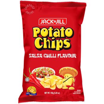 Jack 'n Jill Potato Chips Salsa Chili 150g
