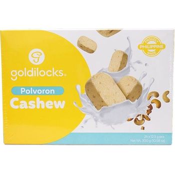Goldilocks Polvoron Cashew (24 x 12.5g)