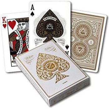 Theory11 Artisan White Playing Cards