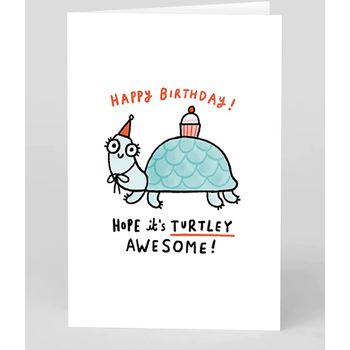 Ohh Deer Turtley Awesome Birthday