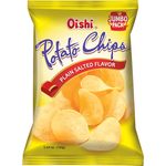 Oishi Potato Chips Plain Salted 160g