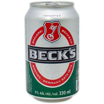 Beck's Beer 330ml Can