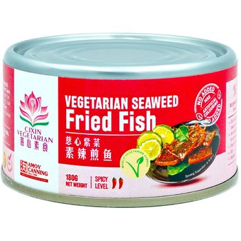  Cixin Vegetarian Seaweed Fried Fish 180g