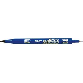 Twin Marker Pen Blue Begreen Extra Fine