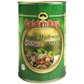 Golden Boy Whole Straw Mushroom