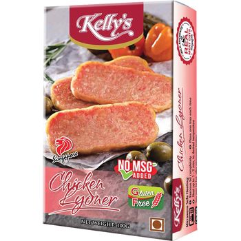 Kelly's Chicken Lyoner Lightly Seasoned 100g
