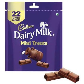 Cadbury Dairy Milk Mini Treats Chocolate Bars 154g