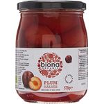 Biona Organic Plum Halves In Rice Syrup 570g