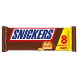 Snickers Chocolate Snack 8 Bars 35.5g