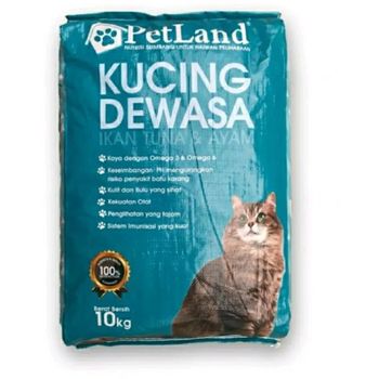 PetLand Cat Food Tuna And Ayam 10kg