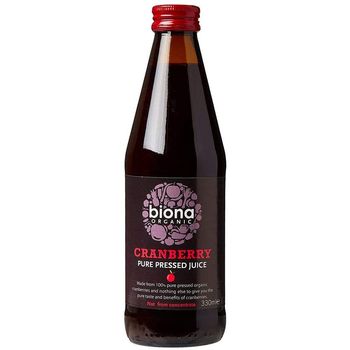 Biona Organic Cranberry Pure Juice 330ml